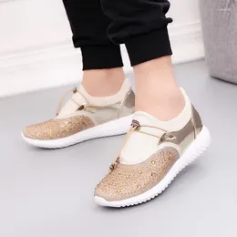 Running Shoes 2024 Drop Women Slip On Light Sneakers Outdoor Ladies Trainers