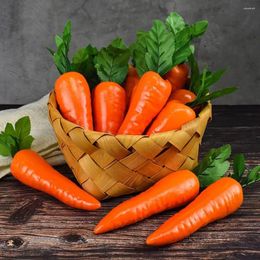 Decorative Flowers Simulation Carrot Decor Environmental Protection Home No Odor Foam Vegetable Easter Supplies