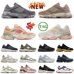 Fashion Designer OG Original 9060 Running Shoes Womens Mens Suede Pack Sea Salt Upper Burgundy Trainers Platform Vintage Mushroom Brown Magnet Pink Haze Sneakers