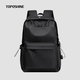 Backpack Toposhine Men's Business Casual 14/15.6 Inch Laptop Bag Commuter Travel Male Outdoor Sports Back Pack Youth School Bags