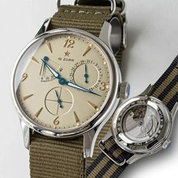 1963 Pilot Watch of Men 40mm Automatic Mechanial Wristwatches Original ST1780 Movement Sapphire Crystal Waterpoorf Retro Clock 240429