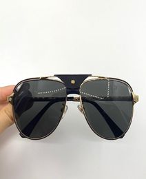 CT0192S New Men and Women Round Sunglasses Metal Frame Popular Retro Uv400 Lenses Top Quality Eye Protection Classic Style Gift Bo6052865