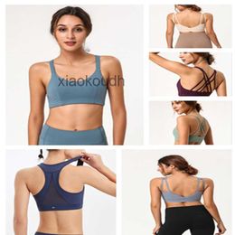 Designer ll-tops Sexiga kvinnor Yoga Sport Underwear Summer Wear Ladies Sports Fitness Bh Garching Beautiful Back 2024