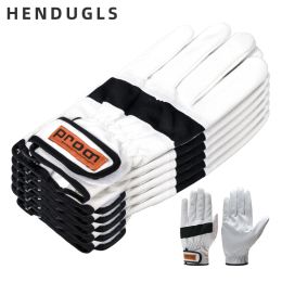 Gloves HENDUGLS White PU gardening work outdoor picnic camping tent pruning planting arable land safety protective gloves 5pairs 1907