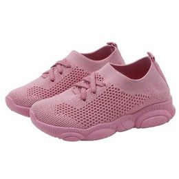 Sneakers 2022 Spring and Autumn Childrens Shoes Boys and Girls Sports Shoes Breathable Baby Shoes Sports Shoes Soft Sole Anti slip Casual Childrens Shoes Q240506