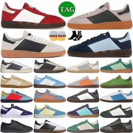 Handball Spezials sneakers Bright Red Clear Pink Scarlet Gum Arctic Night Aluminum Core Black Navy Earth Light Blue Collegiate Green Hamburg Spark designer shoes