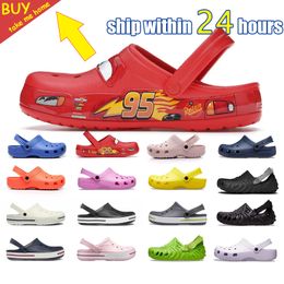 classic designer sandals summer beach slide adult kids black white pink men women slippers Nursing indoor outdoor shoes pool high quality cute rainy day