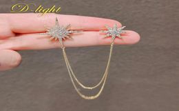 Pins Brooches Exquisite Sixpointed Star Brooch Luxury Fashion Niche Pin Men Women Lapel Collar Suit Jewellery Party Banquet Nice G1998208