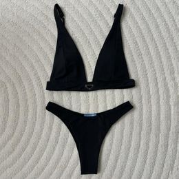 Sexy Bras Lingeries Women Swimwear Summer Backless Bodysuit Classic Badge Designer Yoga Tracksuit Bathing Suit