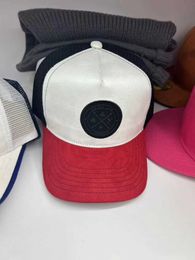 Ball Caps Suede 5 panel grid baseball C classic unisex truck hat adult casual sports Snack Cs casual Gorros J240506