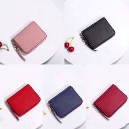 YQ Multicolor Wallet for Women Leather Square Wallet Lady Purse Money Bag Zipper Pouch Coin Purse Pocket Note Clutch Card Holder 273K