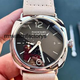 Diving Wrist Watch Panerai Radiomir Series Mechanical Swiss Watch Calendar Shows Men's Watch 47mm Automatic Mechanical Ten Day Chain PAM00323