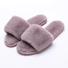 Slippers 2024 Fashion Shoes Indoor Home Soft Plush Cotton Drag Floor Female Slip-resistant