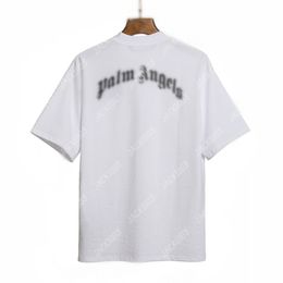 Palm PA Harajuku 24SS Spring Broke Beheaded Bear Letter Printing Logo T Shirt Loose Oversized Hip Hop Unisex Short Sleeve Tees Angels 2058 QFL