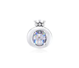 2019 Original 925 Sterling Silver Jewellery Sparkling Crown O Charm Beads Fits European Bracelets Necklace for Women Making44299923006002