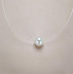Summer Styles Truly Pearl Necklace for Women S925 Sterling Silver Necklace 89mm White Pearl Pendant Wedding Christmas Gift1869692