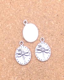 83pcs Antique Silver Bronze Plated dragonfly Charms Pendant DIY Necklace Bracelet Bangle Findings 15mm5021576