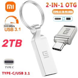 Drives Xiaomi 2TB Usb 3.0 Usb Flash Drives 1TB 512GB 256GB 128GB High Speed Pendrive Metal Portable Usb Disk Usb Pen Drive For Laptop