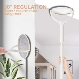 Zappers 3500V 5in1 Mosquito Killer Lamp Multicunctional Angle Adjustable Bug Zapper Electric USB Rechargeable Mosquito Fly Bat Swatter