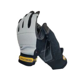 Gloves Genuine Highest Quality Extra Durable Puncture Resistance Nonslip Working Gloves(small/medium/large/xl/xxl/xxxl, Grey)
