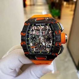 Wristwatch Men's Luxury Watch Mechanical Watch Series RM 11-03 Automatic Mechanical Watch Swiss World Famous Watch Person Billionaire Entry Ticket Clock