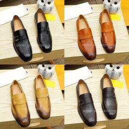 Shoes Designers Shoes Mens Fashion Loafers Genuine Leather Men Business Office Work Formal Dress Shoes Brand Designer Party Wedding Flat