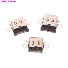 Accessories 1PCS For NS Switch Usb Charging Port Socket Lot For Switch Lite Console Power Connector TypeC Socket Port Silver