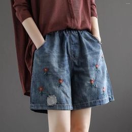 Women's Jeans Women's Denim Shorts Ripped Short Y2k Fashion Hanbok Korean Dongdaemun 2024 Skirt Pants Autumn Korea Ladies Woman