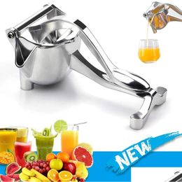 Fruit Vegetable Tools Manual Juice Squeezer Aluminium Alloy Hand Pressure Juicer Pomegranate Orange Lemon Sugar Cane Kitchen Bar Acce D Otj4O