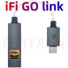 Amplifier iFi GO link Portable USB Balanced DAC Headphone Amplifier Dongle Dynamic Range Enhancement Total Harmonic Distortion Decoder