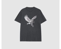 Women's T Shirts Designer Eagle printing Comfortable and Leisure short sleeved round neck casual versatile T-shirt for women