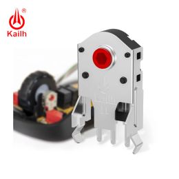 Accessories Kailh 9/10/11/12mm Rotary Mouse Scroll Wheel Encoder with 1.74 mm hole mark,1530 g force for PC Mouse alps encoder dustfree