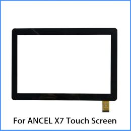Scanners For 10.1'' Inch ANCEL X7 OBD2 Scanner Professional Diagnostic Tool Tablet Capacitive Touch Screen Digitizer Sensor Replacement