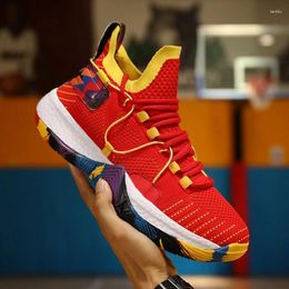 Basketball Shoes Autumn Men's Sports Sneakers Boots Women High Top Outdoor Basket Trainers Female Authentic Footwear