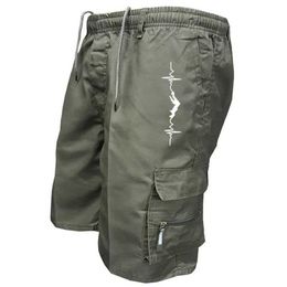 Men's Shorts Summer New Five-point Shorts Mens Fashion Casual Trend Loose Comfortable Multi-pocket Cargo Pants Sports Outdoor Short PantsL2405