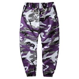 Men's Pants Camouflage military pants cargo pants mens hip-hop skateboard bib full set pants Ins network and Bdu High Street jogging pantsL2405