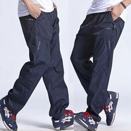 Sportswear Joggers Outside Mens Casual Pants Quickly Dry Breathable Male Men Trousers Sweatpants Active 6XL 240422