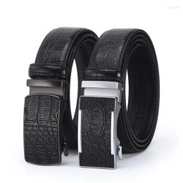 Belts Famous Belt Men Top Quality Genuine Luxury Strap Male Metal Automatic Buckle Designer Mens