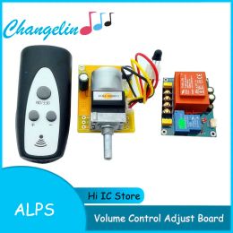 Accessories Latest Version HiFi Infrared Remote Control Volume Control Adjust Board APLS Amplifier Preamp Motor Potentiometer Adjusts Volume