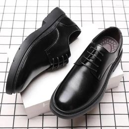 Dress Shoes Italy Men's Formal Wear Simple And Lightweight Classic Derby Official Business