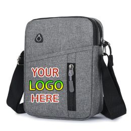 Bags Personalised Handbag Travel Custom Print Your Logo Design Messenger Bag Promotional Business Gifts