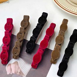 Hair Accessories Solid flocked hair clip used for treating female hair quick hair repair hair clip bucket hair clip fashionable hair accessories WX