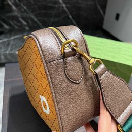 10A Fashion Shoulder Evening Bags Co Camera Branded Women Wallet Letters Zipper Handbag Strap Fashion Capacity Wide Unisex Chest Crossb Ofcs