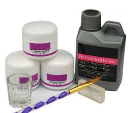 7 PcsSet Acrylic Acrylic Nail Kit Crystal Nail Polymer Acrylic For Nails Set For Manicure15855269