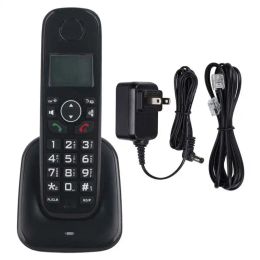 Handsets Cordless Speakerphone Multifunction Expandable Handheld Digital Cordless Phone System Landline for Business Office Home Us Plug