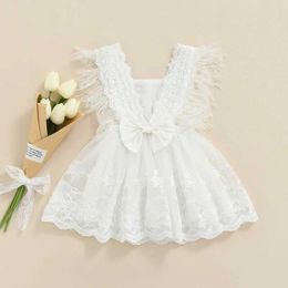 Girl's Dresses Princess Baby Girl Dress Summer Backless Baby Girls Birthday Dress For 0-2Y Baby Girl Lace Tutu Dress Toddler Girl Clothes