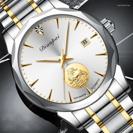 Wristwatches Business Men's Fully Automatic Mechanical Watch Fashionable And Waterproof Trendy