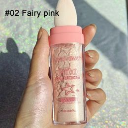 Highlighter Powder Contour 3 Colours Shading Glitter Fairy Powder Contour Women Face Body Beauty Makeup Cosmetic 240415