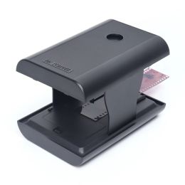 Scanners Mobile Film and Slide Scanner for 35mm/135mm Negatives and Slides with LED Backlight Free APP Foldable Novelty Scanner Fun