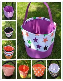 Party Halloween Bucket Gift Bag Girl Boy Child Candy Collection Bags Trick or Treat Handbag Festival Storage Basket Parties Suppli8109700